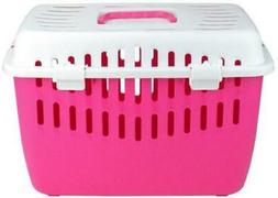 Marchioro Binny 2 Basic Top Pet Carrier - Pink/White