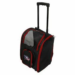 Denco NHL Columbus Blue Jackets Premium Wheeled Pet Carrier